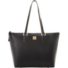 Dooney & Bourke Saffiano Wren Zip Tote - Black