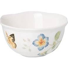 Porcelain Dessert Bowls Lenox Butterfly Meadow Dessert Bowl 12fl oz 4.75"