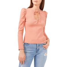 1.State Puff Sleeve Top - Clay Rose