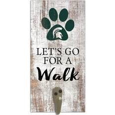Fan Creations Michigan State Spartans Dog Leash Holder Sign Board