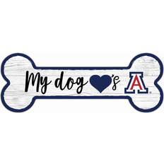 Fan Creations Arizona Wildcats Team Dog Bone Sign Board