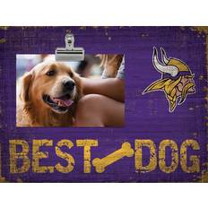 Fan Creations Minnesota Vikings Best Dog Clip Photo Frame