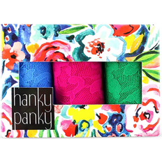 Hanky Panky Signature Lace Low Rise Thongs 3-pack - Summer