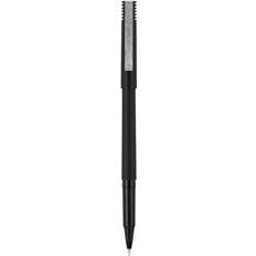 uni-ball Roller Rollerball Pens, Micro Point, Black Ink, Dozen (60151)
