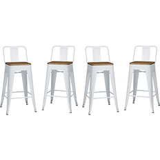 Simpli Home Rayne Bar Stool 33.3" 4