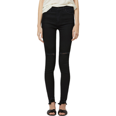 Hudson Barbara High-Rise Super Skinny Ankle Jeans - Evening Shadow