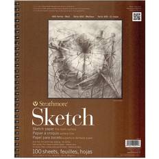 Strathmore Toned Sketch Spiral Paper Pad 5.5"X8.5" Gray 50 Sheets