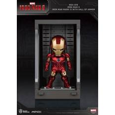 Iron man mark 4 Iron Man 3 Mini Egg Attack Actionfigur Hall of Armor Iron Man Mark IV 8 cm