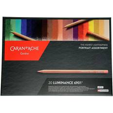 Caran d’Ache Buntstifte Caran d’Ache Luminance 6901 Coloured Pencils Portrait Assortment 20-pack