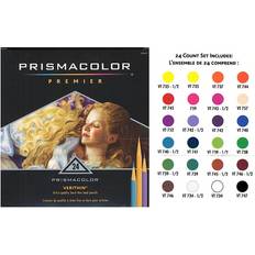 Colored Pencils Prismacolor Premier Verithin Colored Pencils, 24 Pack Multicolor