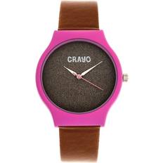 Crayo (CRACR4502) Glitter Hot Pink/brown