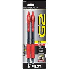 Pilot G2 Neon Gel Pen, Retractable, 5/pack 