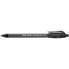 Ballpoint Pens Paper Mate ComfortMate Ballpoint Retractable Pen, Medium, Black Ink, Dozen