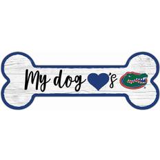 Fan Creations Florida Gators Team Dog Bone Sign Board