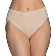 Vanity Fair Beyond Comfort Silky Stretch Hi-Cut Brief - Beige