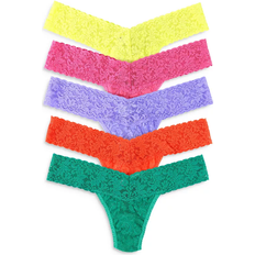 Hanky Panky Signature Lace Low Rise Thongs 5 Pack