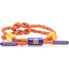 Orange Bracelets Rastaclat Loop Hole Knotted Bracelet - Orange/Purple/Yellow