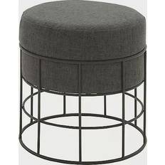 Ridge Road Décor Contemporary Seating Stool 19"