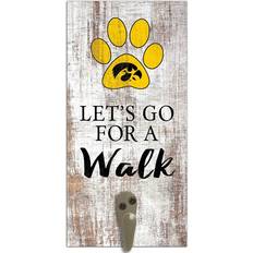 Fan Creations Iowa Hawkeyes Leash Holder Sign Board