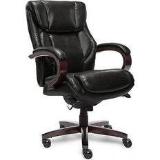 La-Z-Boy Bellamy Executive Bonded Leather Office Chair, Coffee Brown