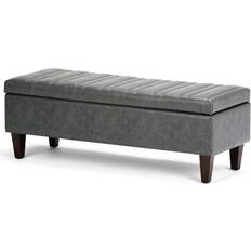 Simpli Home Monroe Storage Bench 48x17.3"