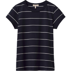 Rag & Bone Stripe Cotton T-shirt - Black Multi