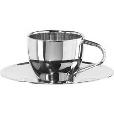 Stainless Steel Espresso Cups Oggi Brew 4 Oz Stainless Steel Espresso & Espresso Cup