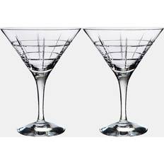 Cocktail Glasses Orrefors Street 2-Piece Martini Set Cocktail Glass