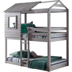 Beds & Mattresses Donco kids Deer Blind Loft Bunk Bed