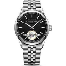 Raymond Weil Men Wrist Watches Raymond Weil Freelancer Watch, 42.5mm Black/Silver
