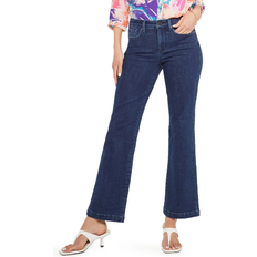 NYDJ Waist-Match Relaxed Flared Jeans - Genesis