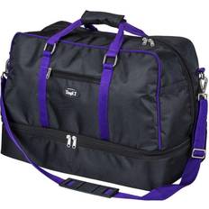 Tough-1 Duffle Bag w/Boot/Shoe Storage Purple Purple