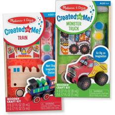 Melissa Doug Dyo Bundle Monster Truck Train