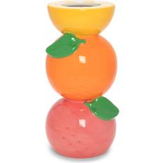 Bando Stacked Citrus Vase 7.8"