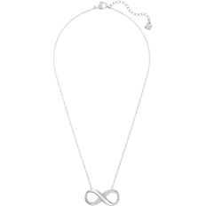 Swarovski Exist Pendant Necklace - Silver/Transparent