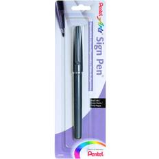 Pentel Sign Pen black pigment ink each