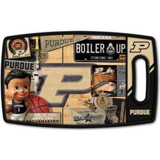 YouTheFan Purdue Boilermakers Retro Series Chopping Board 14.5"