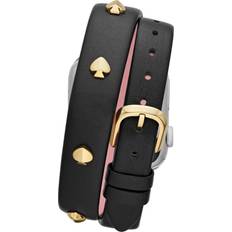 Watches Kate Spade Double-Wrap Leather 38Mm/40Mm/41Mm Band For Apple Black Black