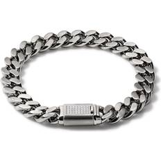 Bulova Curb Chain Bracelet - Silver
