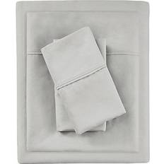 Beautyrest 700 Thread Count Tri Blend Bed Sheet Grey (259.08x228.6cm)