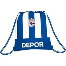 Damen - Weiß Sportbeutel Safta Backpack with Strings R. C. Deportivo de La CoruÃ±a