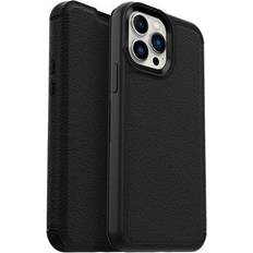 Wallet Cases OtterBox Strada Series Shadow Wallet for iPhone 13 Pro Max (77-85800) Black