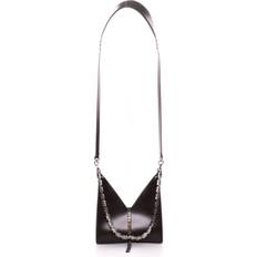 Givenchy Mini Cut-Out Leather Shoulder Bag Black one-size • Price »