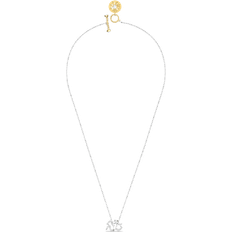 Swarovski Aquarius Zodiac II Pendant Necklace - Silver/Transparent