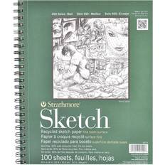 Strathmore 60lb 100 Sheets Premium Recycled Sketch Book 9 inches X12 inches