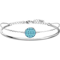 Swarovski Armbånd Swarovski Ginger Bangle - Silver/Blue