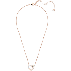 Swarovski Lovely Necklace - Rose Gold/Transparent
