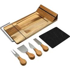 Serving NutriChef Bamboo Tray PKCZBD50 For Cutting, Serving, Fruit Cheese Board