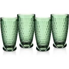 Villeroy & Boch Boston Highball Glasses, Set of 4 Green Tumbler