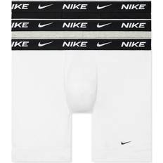 Nike Boxers - Cotton Men's Underwear Nike Dri-FIT Essential Cotton Stretch Boxer Briefs 3-pack - White/Grey/Black